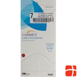 Gammex latex surgical gloves 7 Powdered 50 pairs