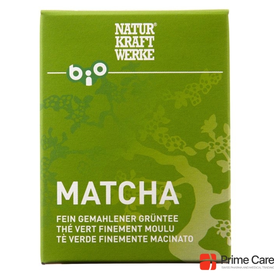 NaturKraftWerke Matcha finely ground organic green tea 30 g buy online