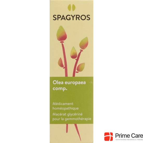 Spagyros Gemmo Comp Olea europaea Glyc Maz D 1 30 ml buy online