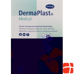 Dermaplast Medical transparent dressing 7.2x5cm 5 pieces