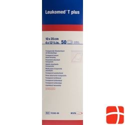 Leukomed T plus transparent wound dressing 10x35cm with the wound dressing 50 pcs