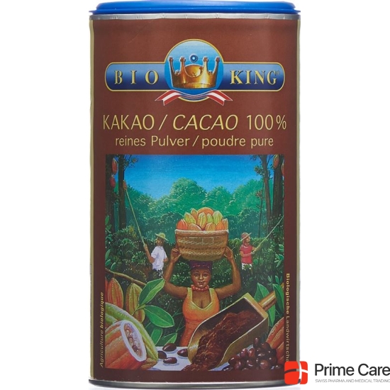 Bioking cocoa powder 200 g 100% pure