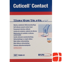 Contact Cuticell silicone dressing 7.5x10cm 5 pcs