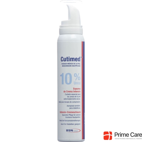 Cutimed Acute cream foam 10% Urea 125 ml