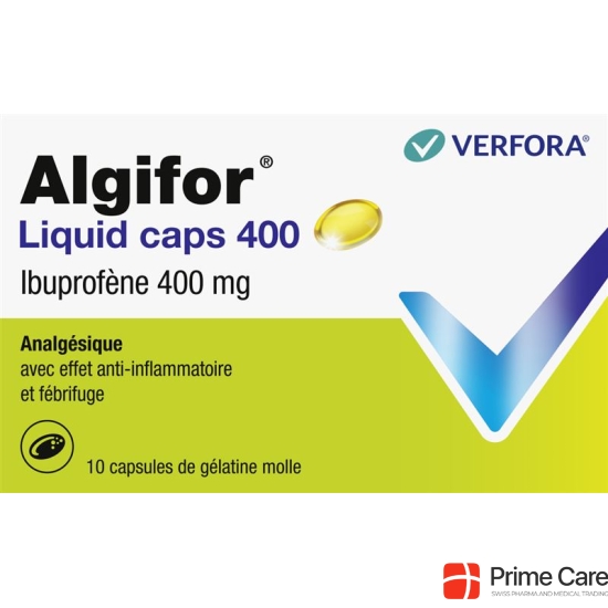 Algifor Liquid Caps 400 mg 10 pcs