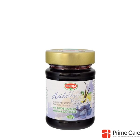 Morga jam blueberry-vanilla Agave Bio 175 g