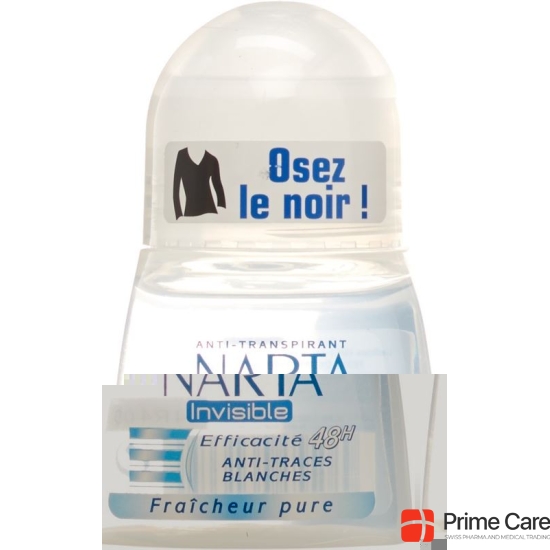 Narta deodorant bille roll on invisible 50 ml buy online