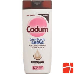 Cadum crème douche surgras coco bottle 400 ml