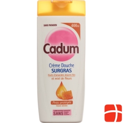 Cadum crème douche surgras Miel Fl 400 ml