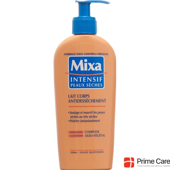 Mixa lait anti dessèchement peau sece 250 ml buy online