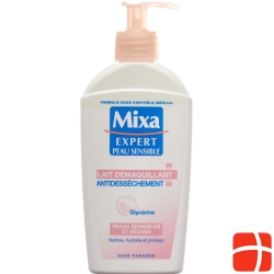 Mixa lait demaquillant anti desséchement Disp 200 ml