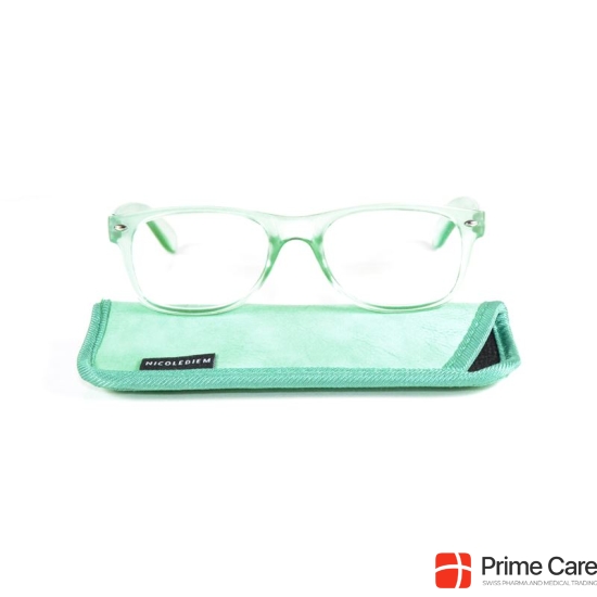 Nicole Diem reading glasses 1.00dpt Act mint