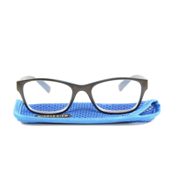 Nicole Diem reading glasses 2.00dpt blue-blk