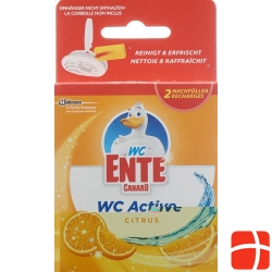 WC WC DUCK Active Refill Citrus 2 x 40 g