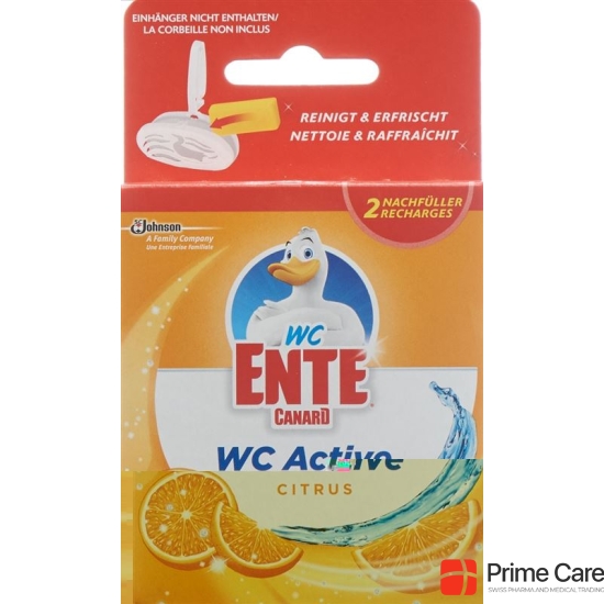 WC WC DUCK Active Refill Citrus 2 x 40 g