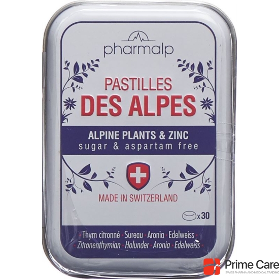 Pharmalp Pastilles Des Alpes 30 pieces