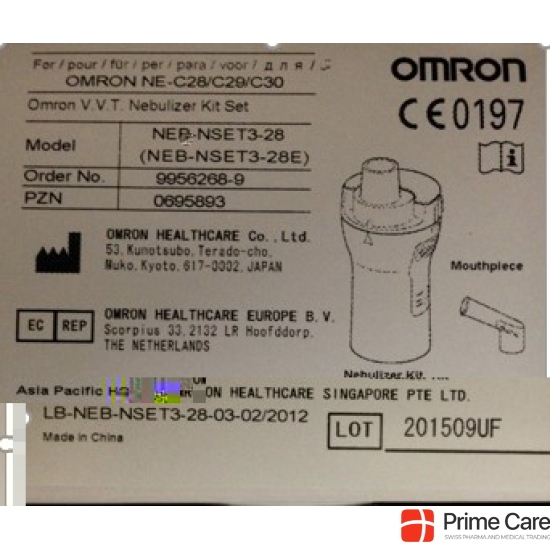 Omron nebulizer to CompAir