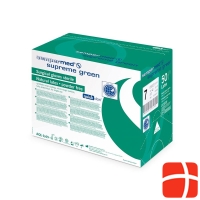 Sempermed Supreme Green surgical gloves 7 sterile 50 pairs