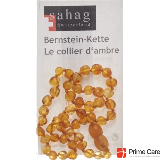 Sahag amber necklace 35cm