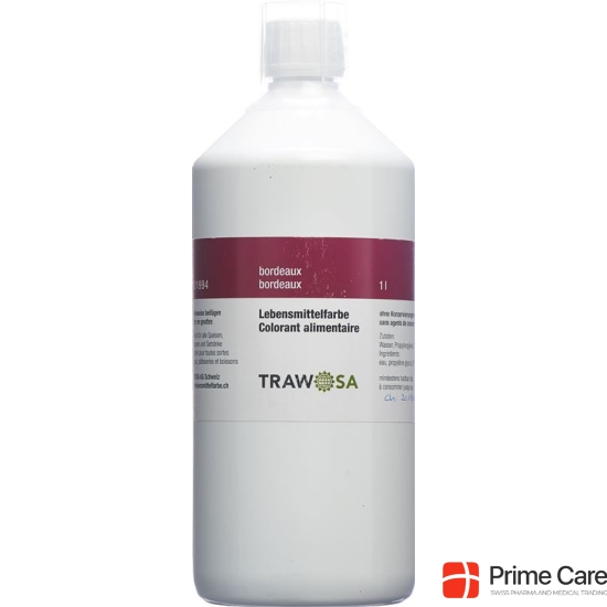 Trawosa food dye bordeaux 1000 ml