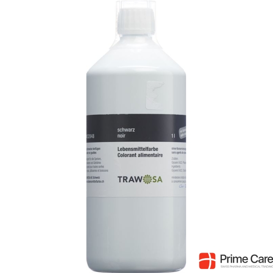 Trawosa food color black 1000 ml