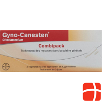 Gyno-Canesten Kombipack 3 vaginal tablets and 20 g cream