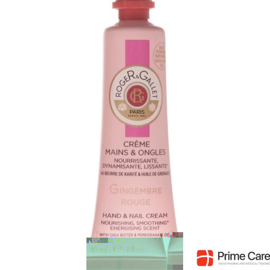 Roger Gallet Gingembre Rouge Hand Cream Tub 30ml buy online