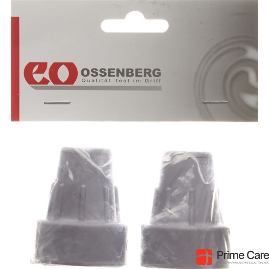 Ossenberg crutch capsule Pivoflex 16mm gray 1 pair