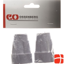 Ossenberg crutch capsule Pivoflex 19mm gray 1 pair