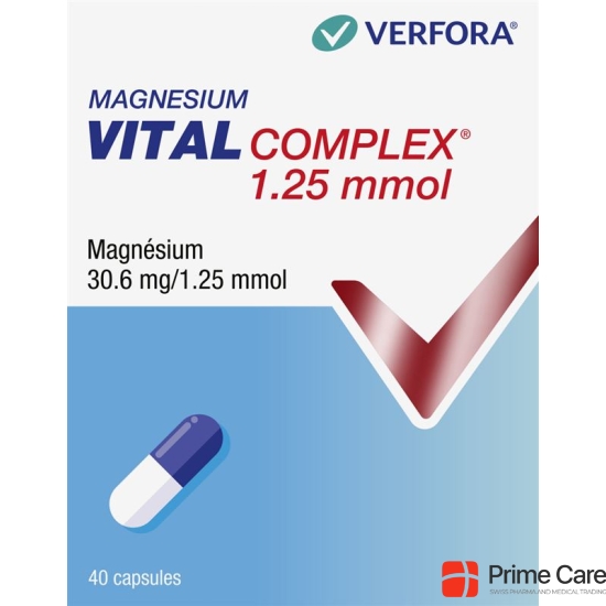 Magnesium Vital Complex Kaps 25.1 mmol 40 pcs