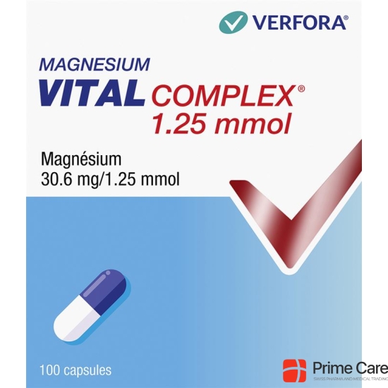 Magnesium Vital Complex Kaps 25.1 mmol 100 pcs