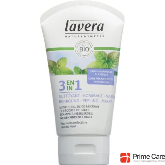 Lavera 3in1 cleaning peeling mask 125 ml