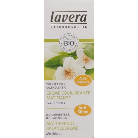 Lavera Mattifying Balancing Cream Green Tea 50ml