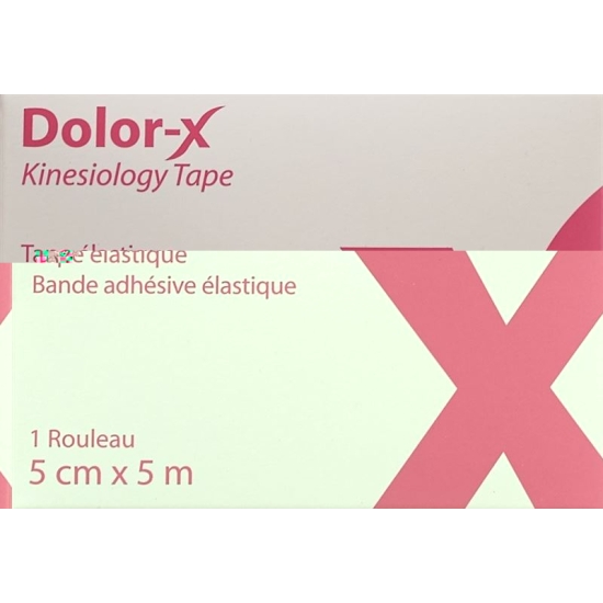 Dolor-X Kinesiology Tape 5cmx5m pink buy online