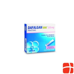 Dafalgan Odis Gran 250 mg Btl 16 pcs