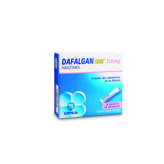 Dafalgan Odis Gran 250 mg Btl 16 pcs