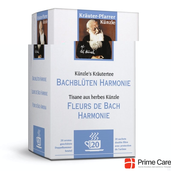 Herbal pastor Künzle Herbal Bach Flowers Harmony Btl 20 pcs