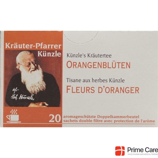 Herbal pastor Künzle orange blossom Btl 20 pcs