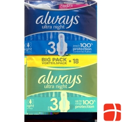 Ultra always binding Night Value Pack 18 pcs