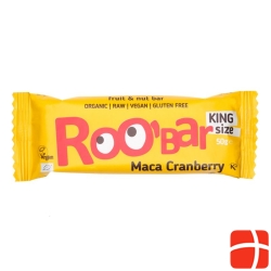 Roobar raw bar Maca Cranberry 16 x 50 g