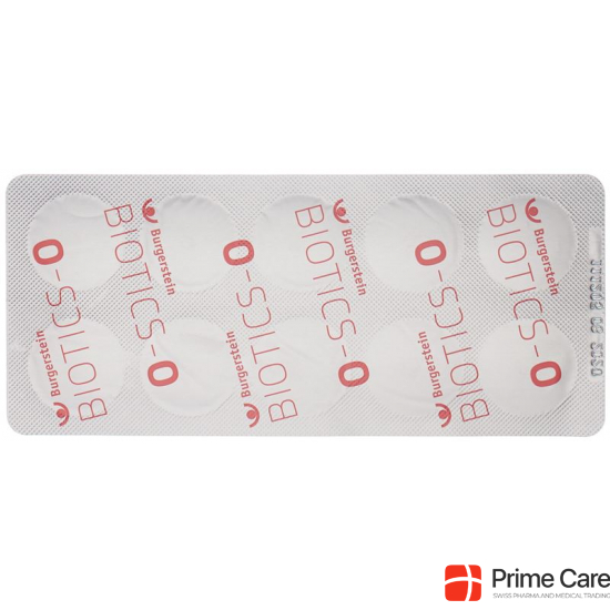 Burgerstein Biotics-O tablets Blist 30 pieces buy online