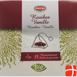 Morga rooibos vanilla pyramid teabags Bio 15 pcs