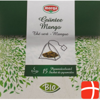 Morga Mango Grüntee Pyramide Bio 15 Stück