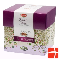 Morga Chili Fruit pyramid teabags Bio 15 pcs
