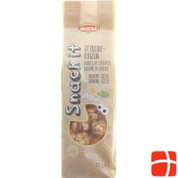 Morga snack it cereal balls Banana Coconut Bio 75 g