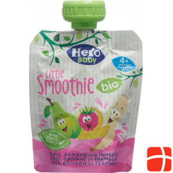 Hero Baby Organic Smoothie Pear Banana Raspberry Btl 90 g