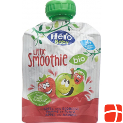 Hero Baby Organic Smoothie apple strawberry Btl 90 g