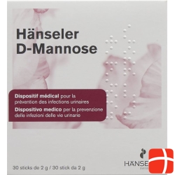 Hanseler D-Mannose 30 sticks 2 g