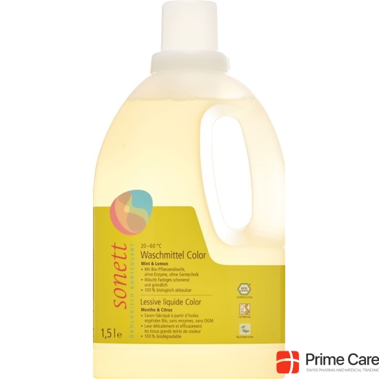 Sonnet detergent Color 20 ° - 60 ° C Mint lt Lemon 1.5