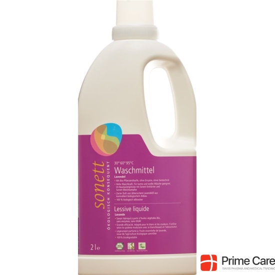 Sonnet detergent liquid 30 ° -95 ° C 2 lavender lt